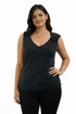 Loft Black Pre-Owned Ladies Top - Size Large Petite - Margaret’s Fine Consignment
