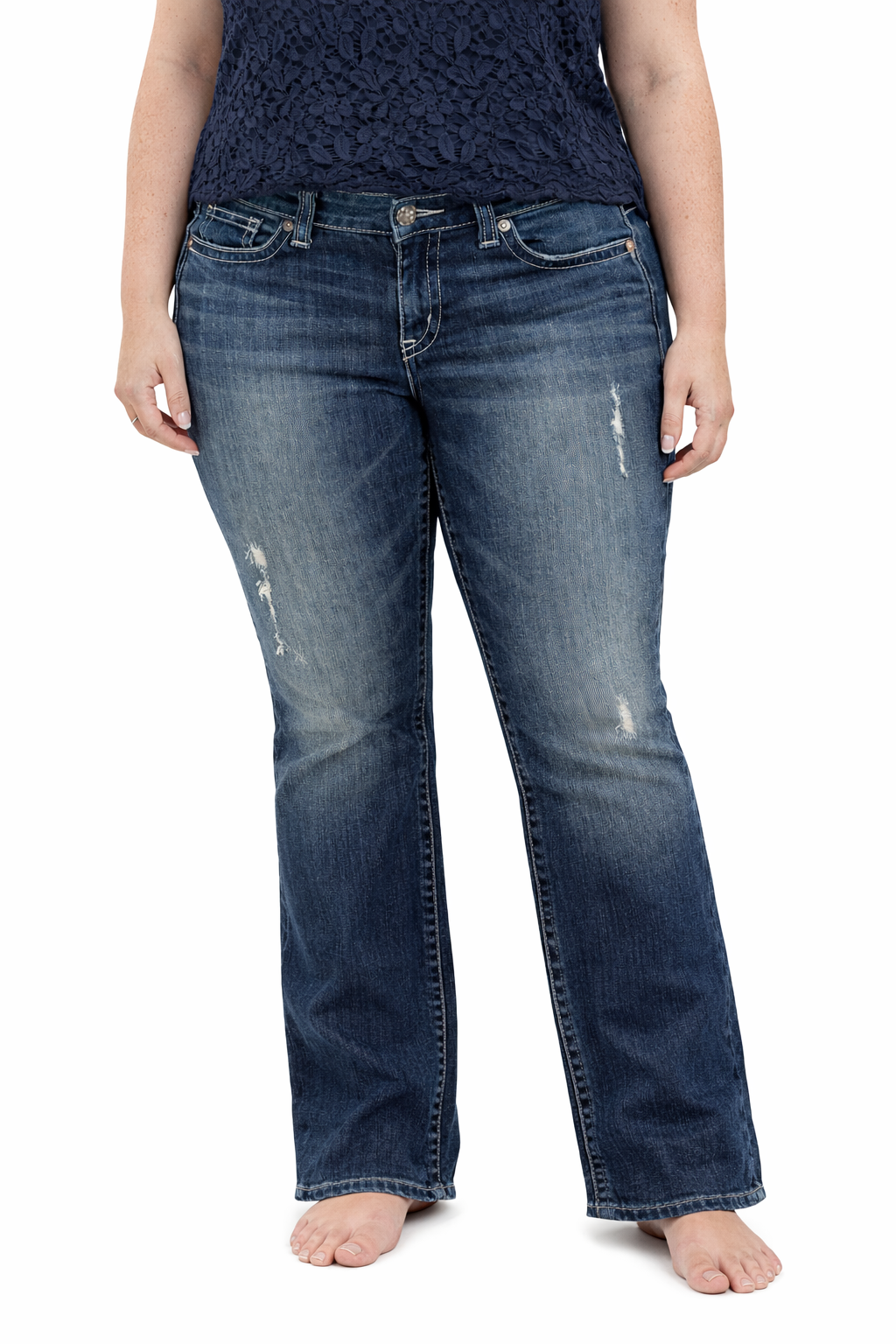 D9 Dark Pre-Owned Ladies Jeans - Size 7 - Margaret’s Fine Consignment