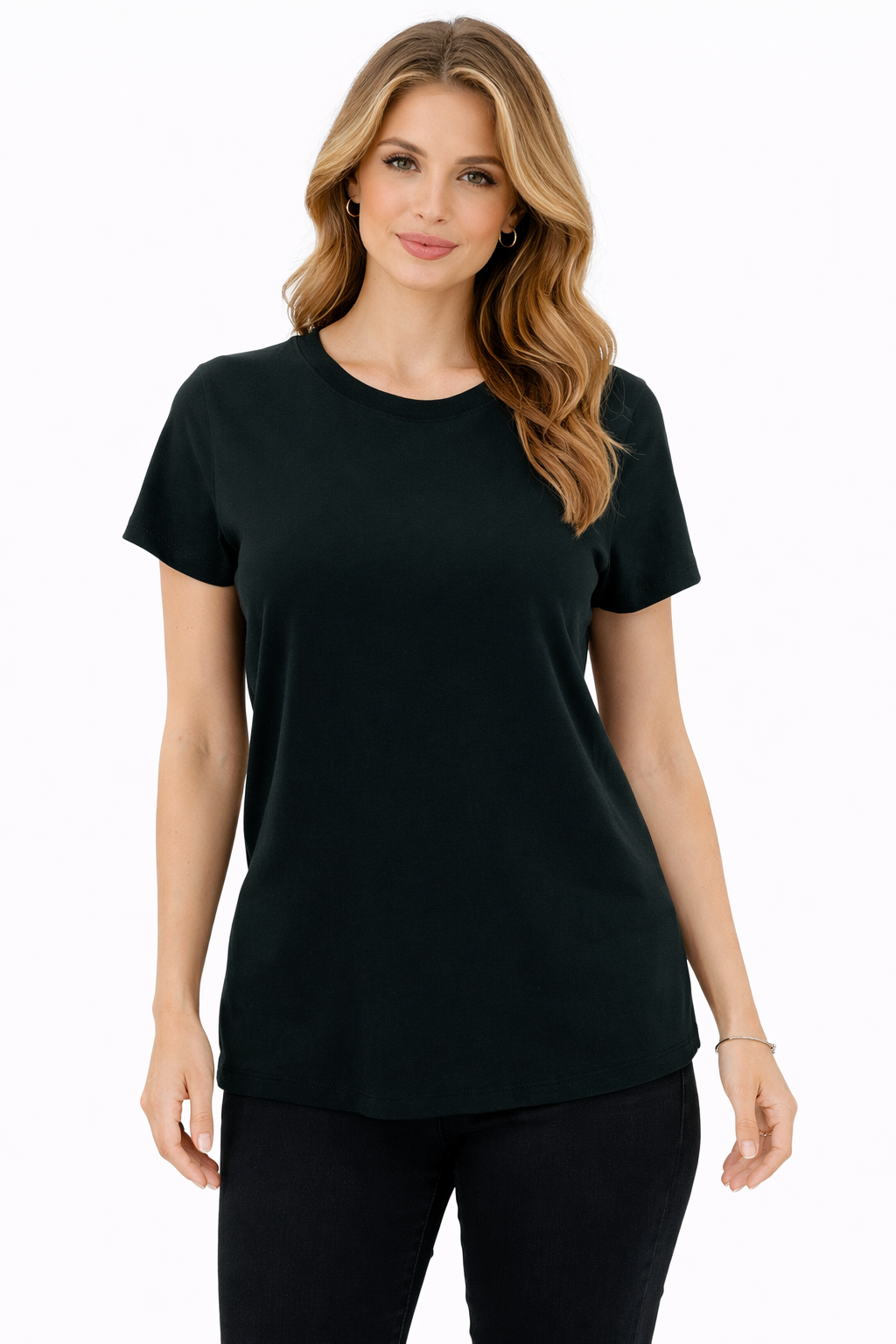 Madewell Black Solid Pre-Owned Ladies Top – Size Small