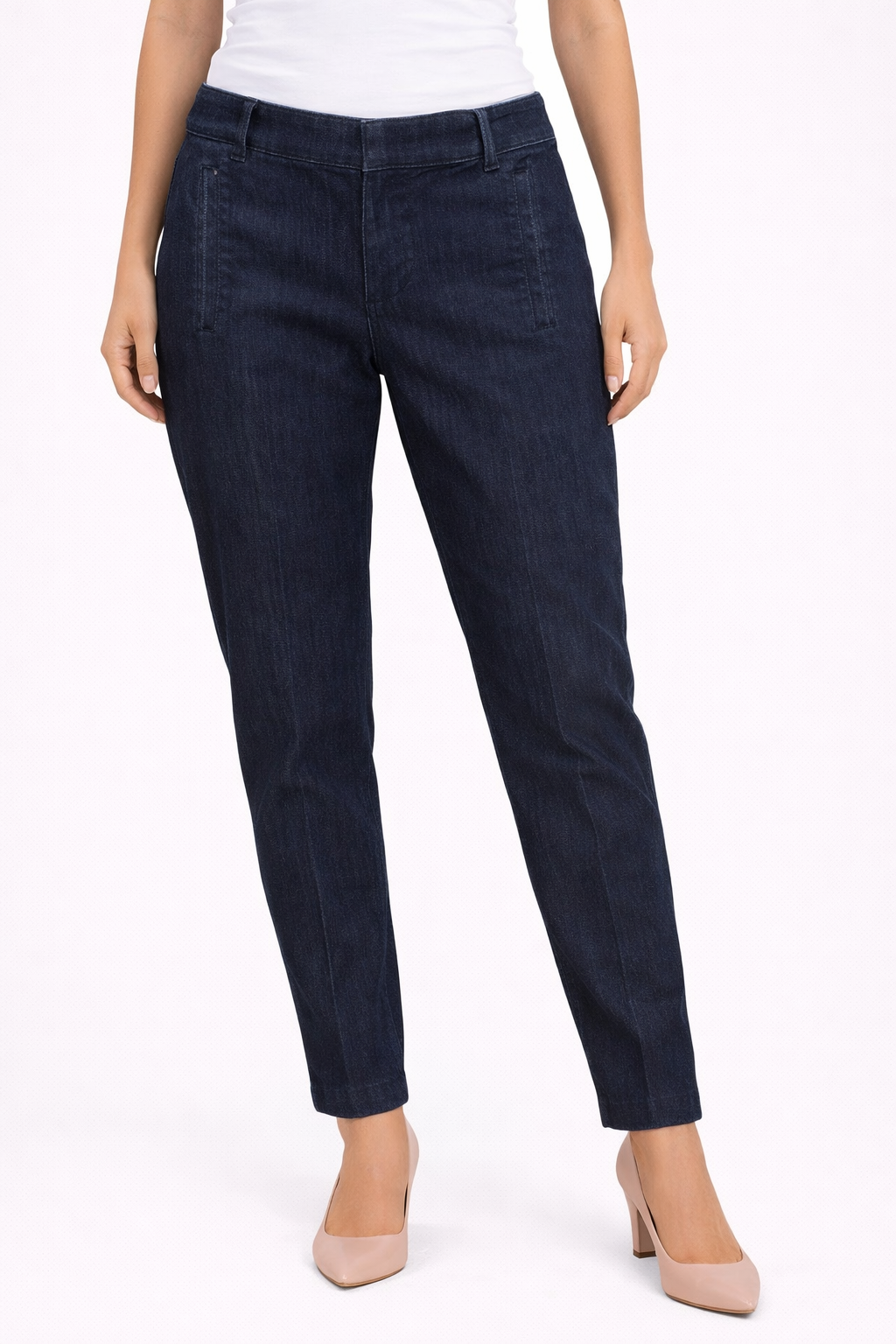 Loft Dark Blue Pre-Owned Ladies Jeans - Size 2 Petite