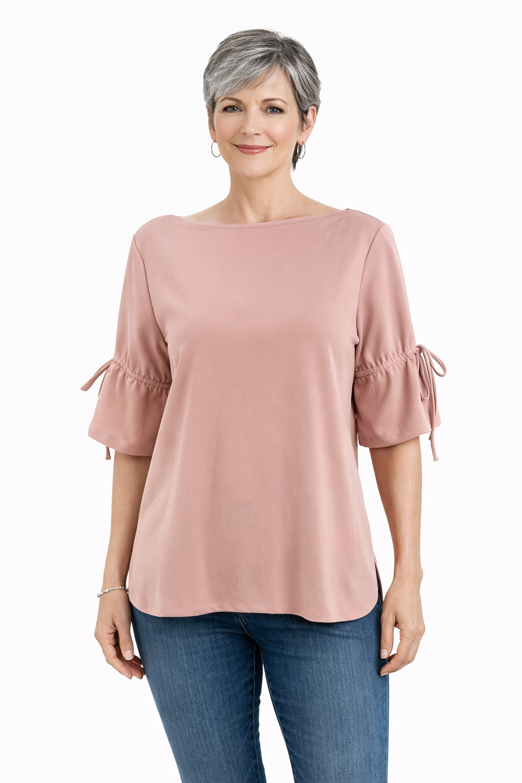 Ann Taylor Blush Pre-Owned Ladies Top - Size Medium - Margaret’s Fine Consignment