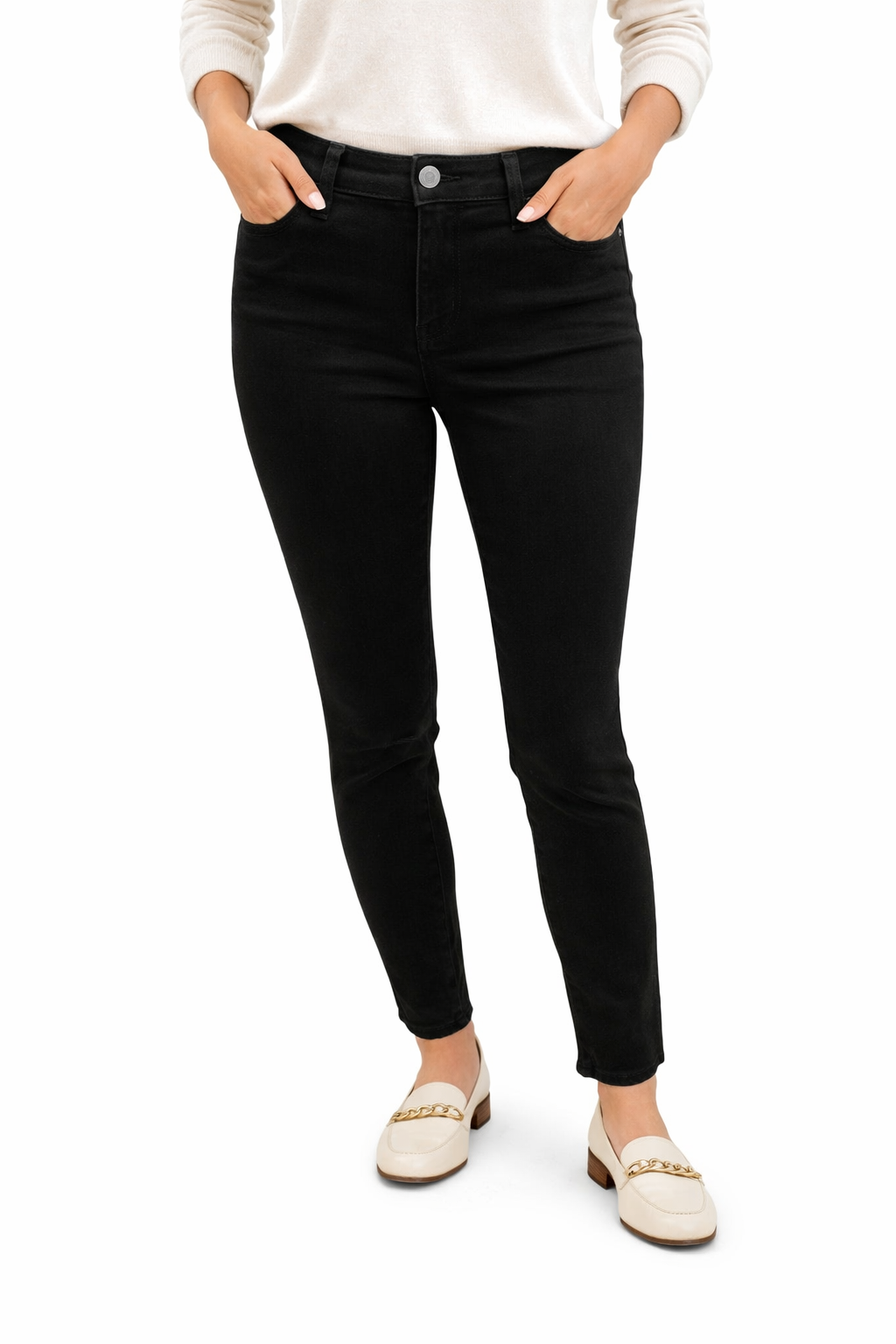 Kut Black Solid Pre-Owned Ladies Pants - Size 2 - Margaret’s Fine Consignment