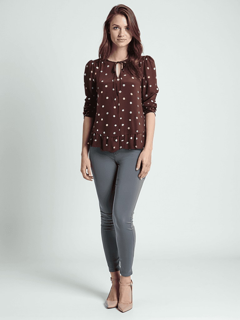 Loft Maroon/Pink Pre-Owned Ladies Top- Size Small - Margaret’s Fine Consignment