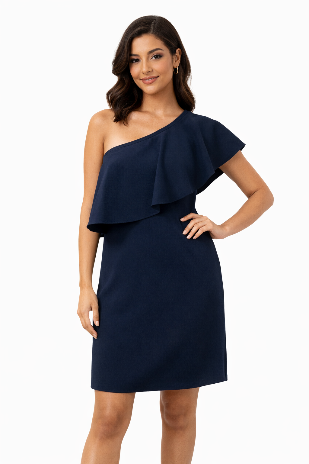 Milly Navy Solid Pre-Owned Ladies Dress - Size Small - Margaret’s Fine Consignment