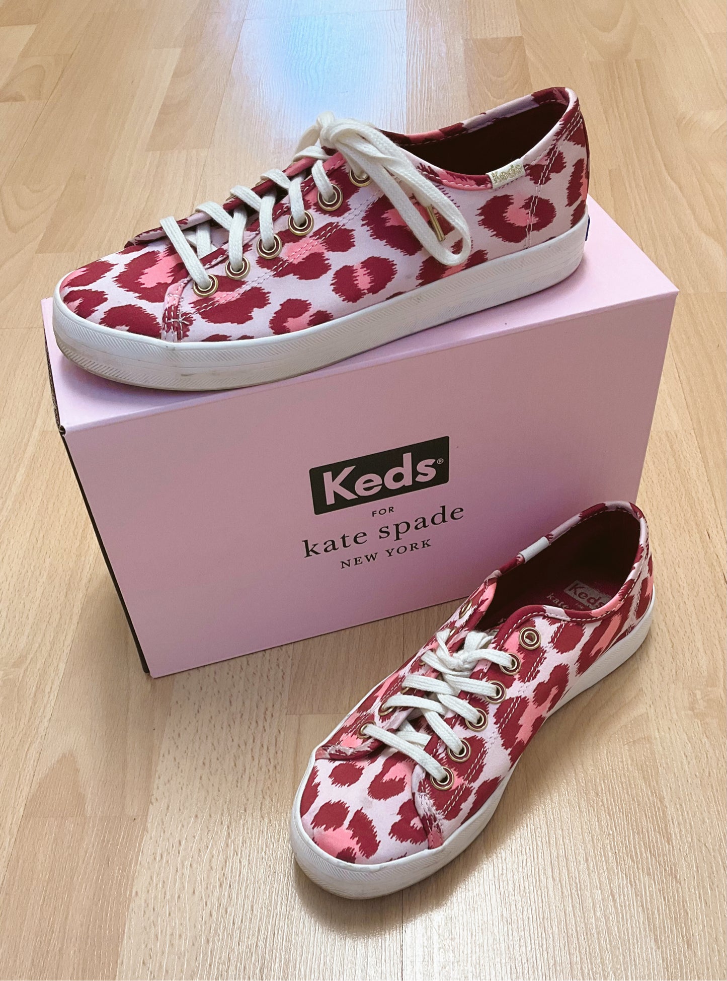 Kate Spade Shoe Size 7 Pink Sneakers