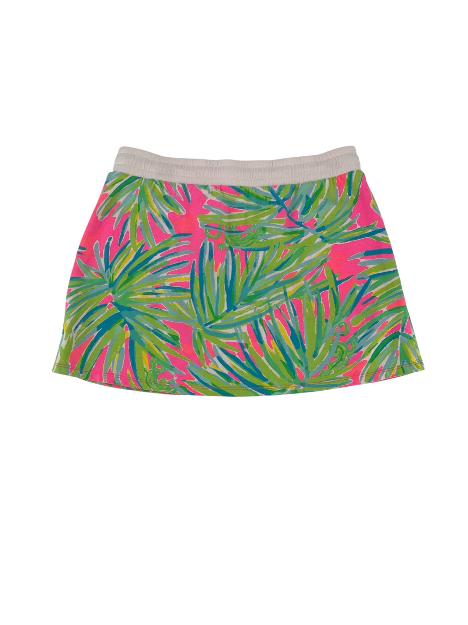 Lilly Pulitzer Colette Palm Print Knit Skort Size Medium