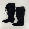 Michael Black Fringe Boots Size 8