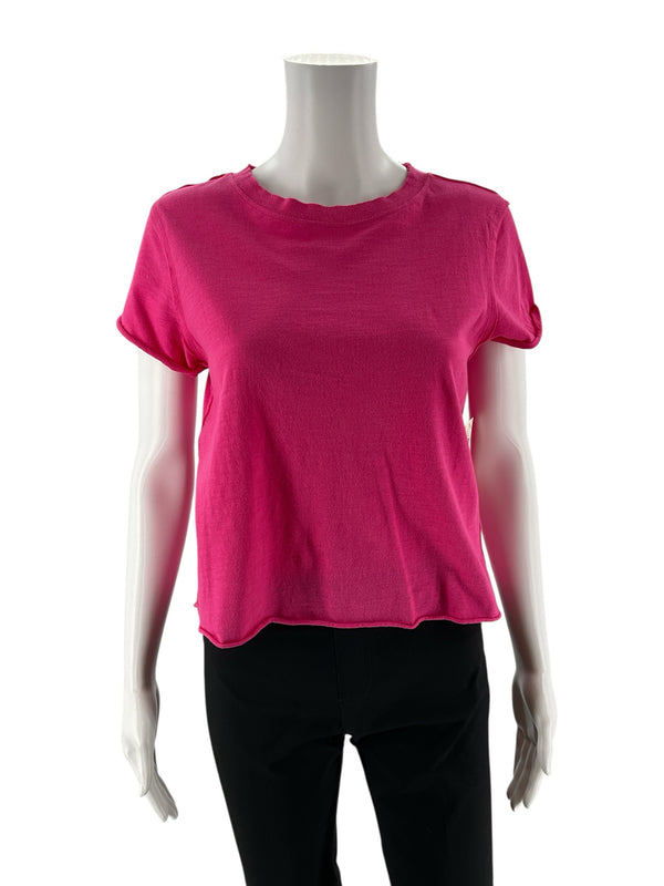 Maeve Pink Solid Pre-Owned Ladies New With Tags Top - Size XXS