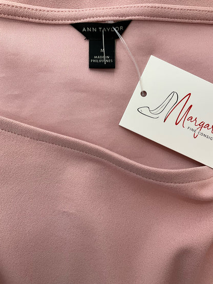 Ann Taylor Blush Pre-Owned Ladies Top - Size Medium - Margaret’s Fine Consignment