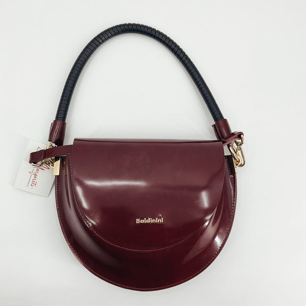Baldinini Deep Red Solid Pre-Owned Ladies Purse - Margaret’s Fine Consignment