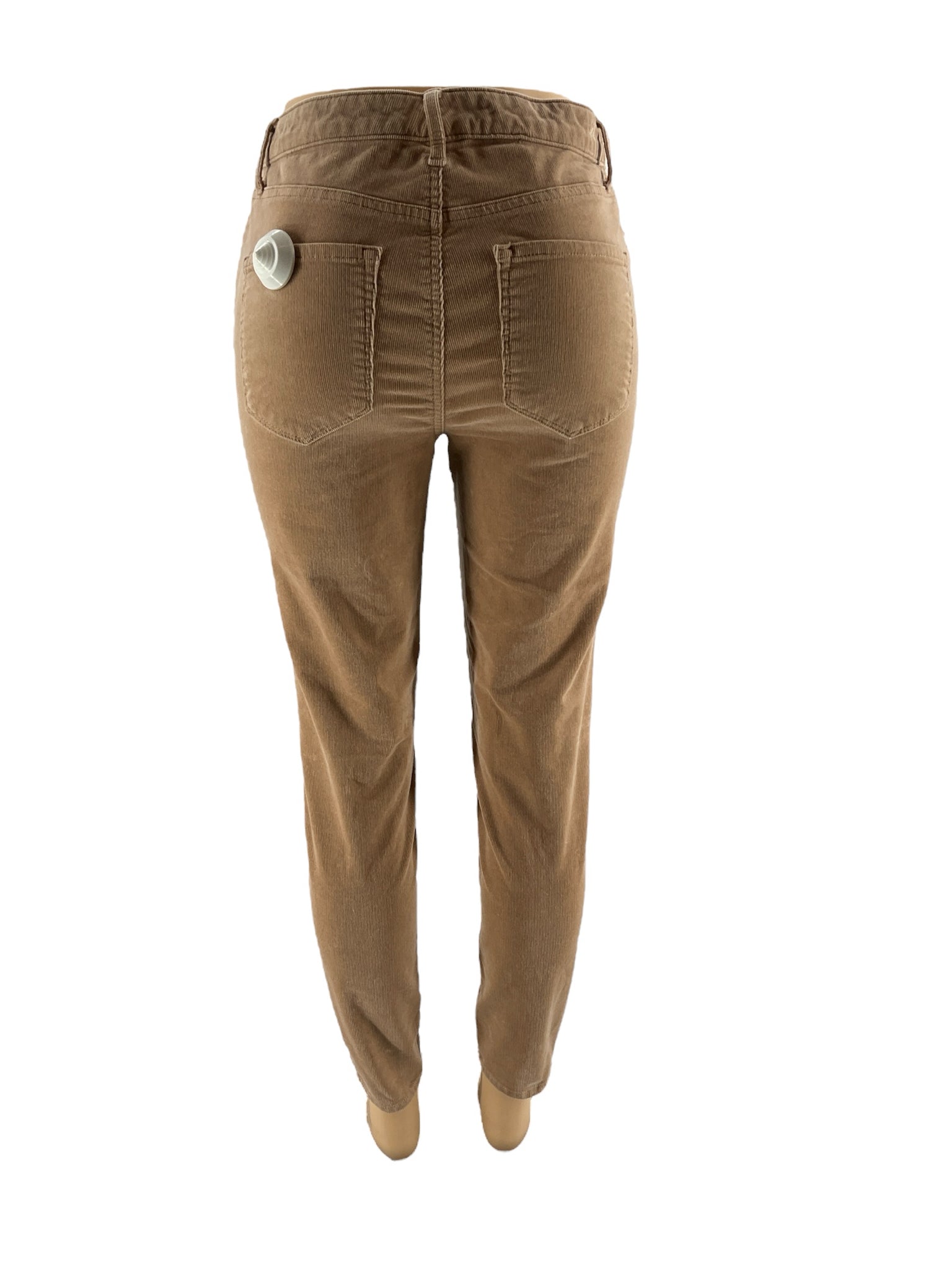 Talbots Tan Corduroy Pre-Owned Ladies Pants - Size 6