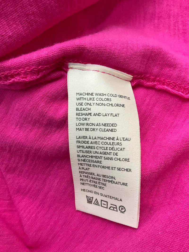 Maeve Pink Solid Pre-Owned Ladies New With Tags Top - Size XXS