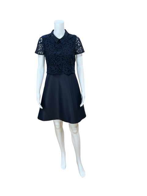 Erin Fetherston Navy Lace Pre-Owned Ladies Dress - Size 6 - Margaret’s Fine Consignment
