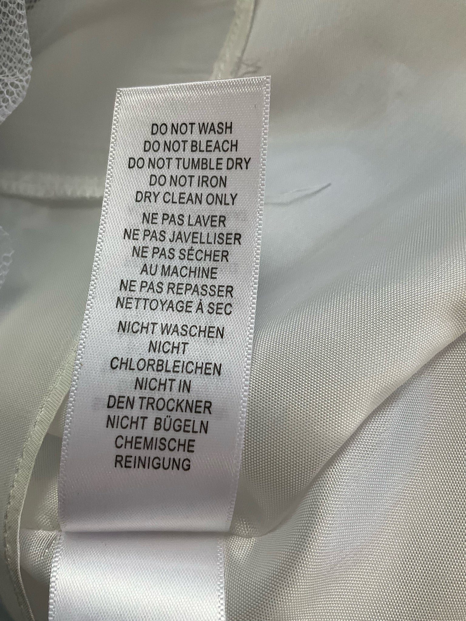 Adrianna Papell Blue/White Floral Pre-Owned Ladies Dress - Size 4