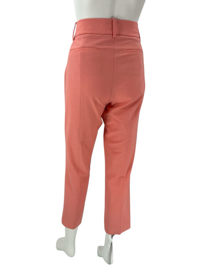 J Crew Coral Solid Pants Size 4 - rear view