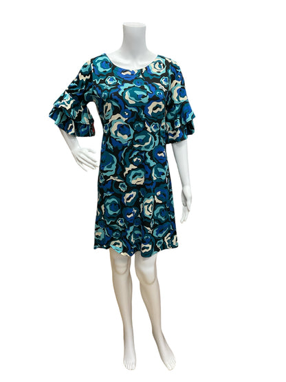 escapada Size XS teal/blue Floral Dress