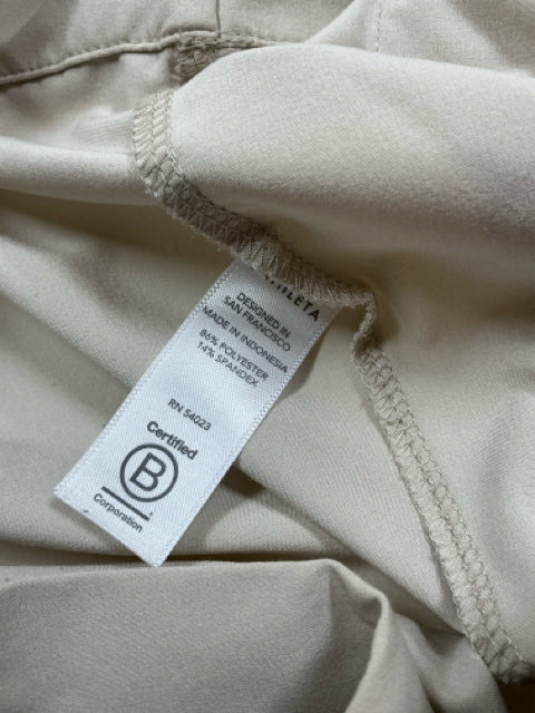 Athleta Skyline Pant II Khaki Tapered Travel Trouser Size 4 - ONLINE ONLY