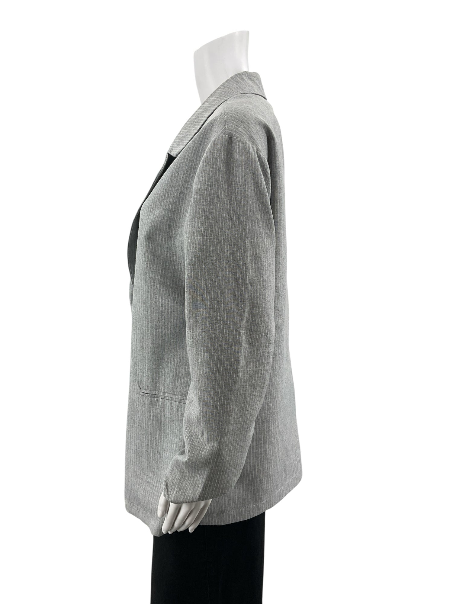 Public Desire Pale Blue Pinstripe Jacket – Women’s Size 10