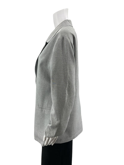 Public Desire Pale Blue Pinstripe Jacket – Women’s Size 10