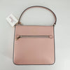 Kate Spade Pink Solid Crossbody Bag with gold zipper and top handle, new with tags, available at Margaret’s Fine Consignments.