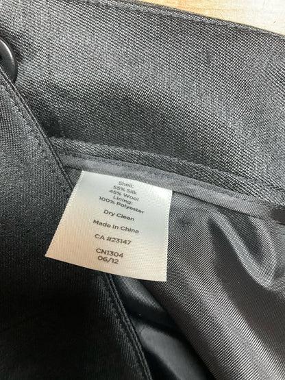 Talbots Black Silk Wool Blend Tailored Dress Pants - Size 4 - ONLINE ONLY