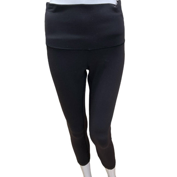 Lululemon Black Solid Pre-Owned Ladies Leggings - Size Medium - Margaret’s Fine Consignment