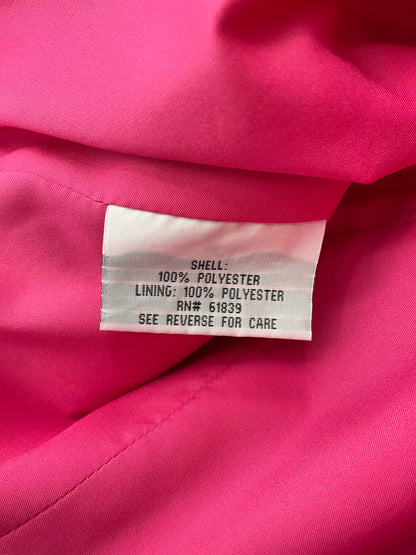 Teri Jon by Rickie Freeman Pink Cocktail Teri Jon Pink Floral Pre-Owned Ladies Dress - Size 10 - Size 10