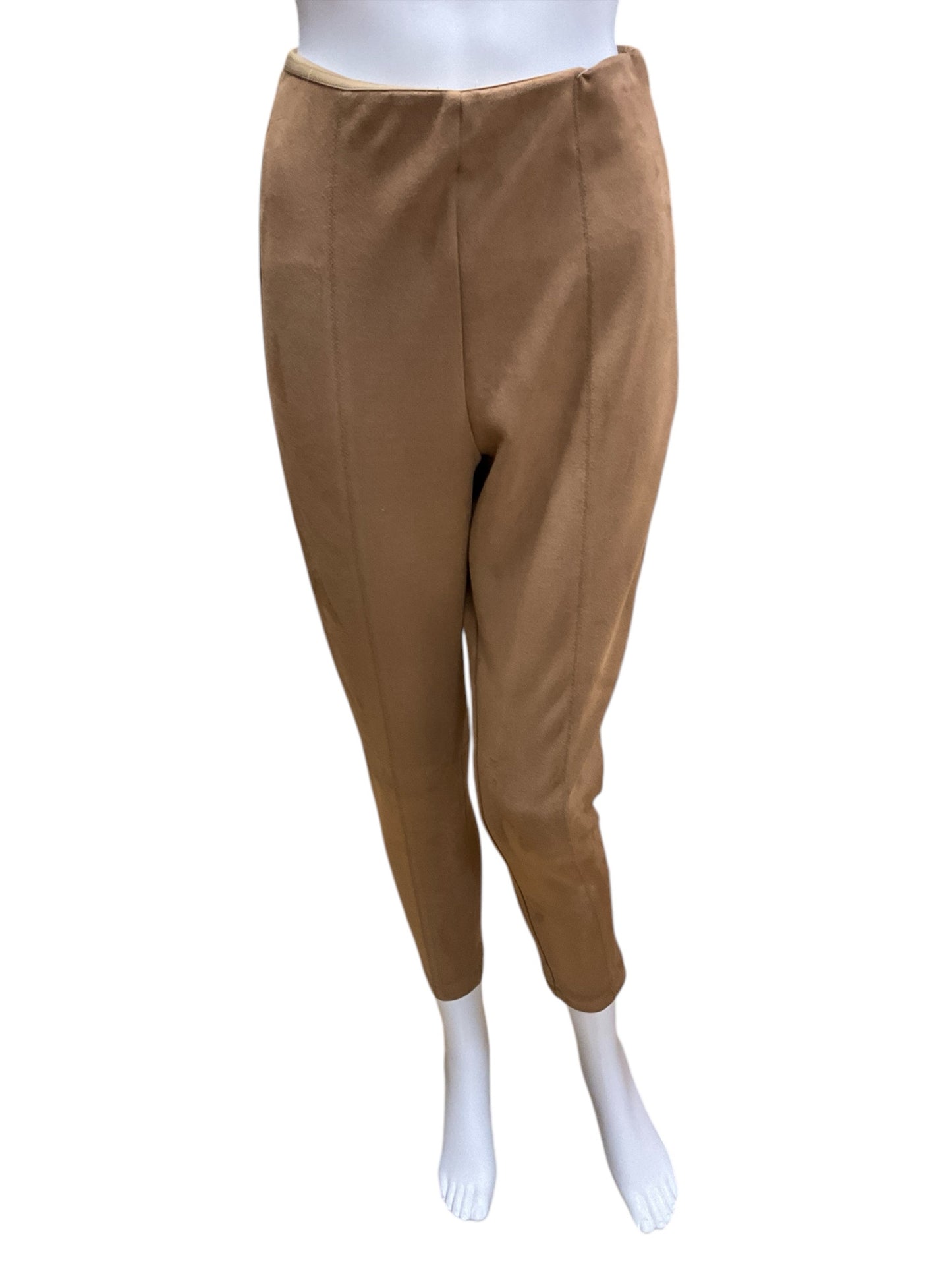 Ann Taylor Camel Suede Pants Size Small