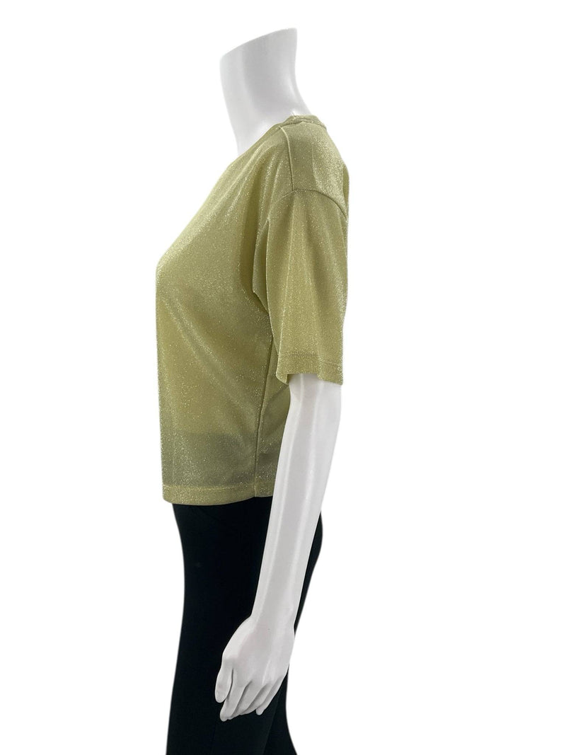 Anthropologie Yellow Sparkle Top - Size XS - Margaret’s Fine Consignment