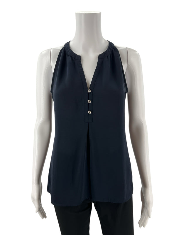 Banana Republic Navy Pre-Owned Ladies Top - Size XS Petite