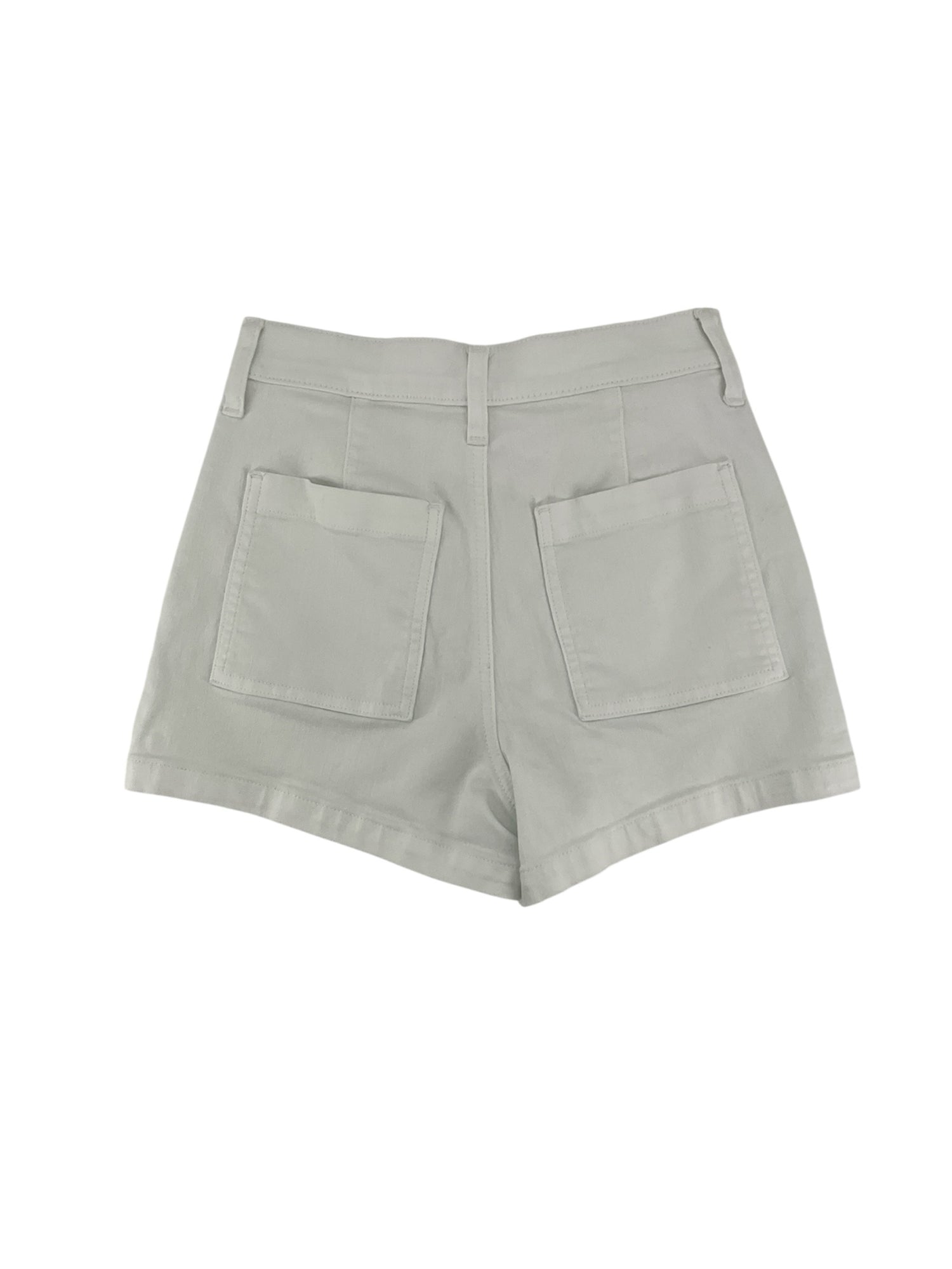 J.Crew White Shorts 3" Patch-Pocket Utility Shorts White Chino High Rise Size 24 - Size 2