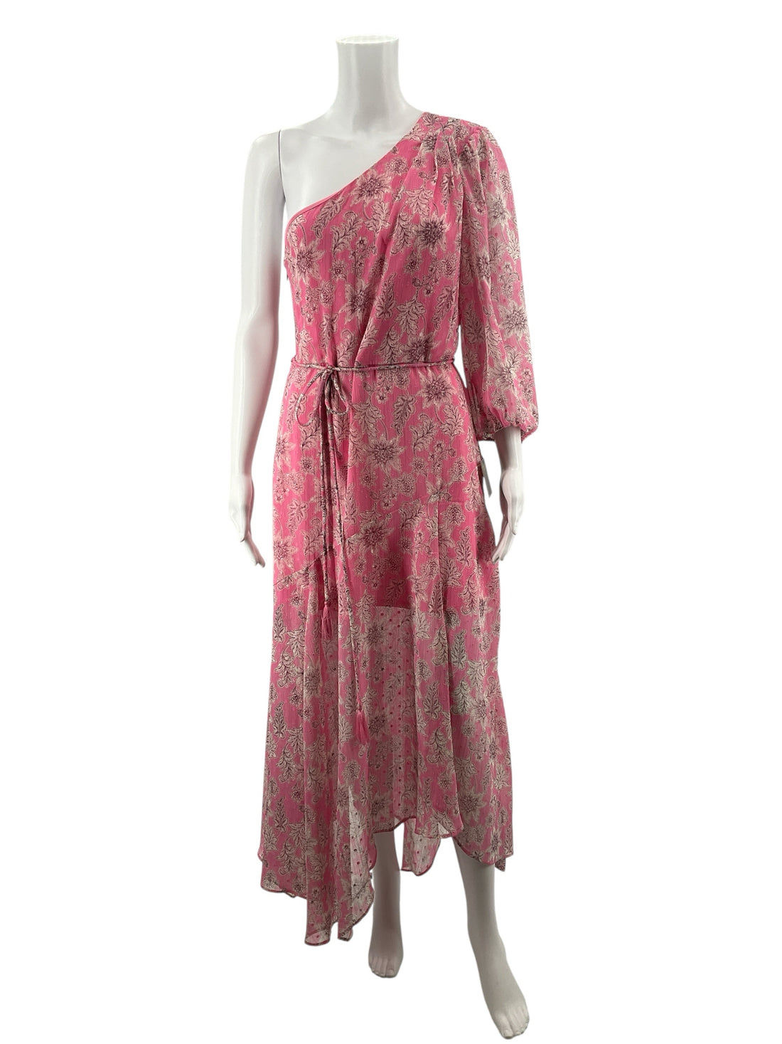 Taylor Pink Floral Pre-Owned Ladies Dress - Size 6