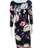 INC Navy/Multi Floral Pre-Owned Ladies Dress - Size Medium - Margaret’s Fine Consignment