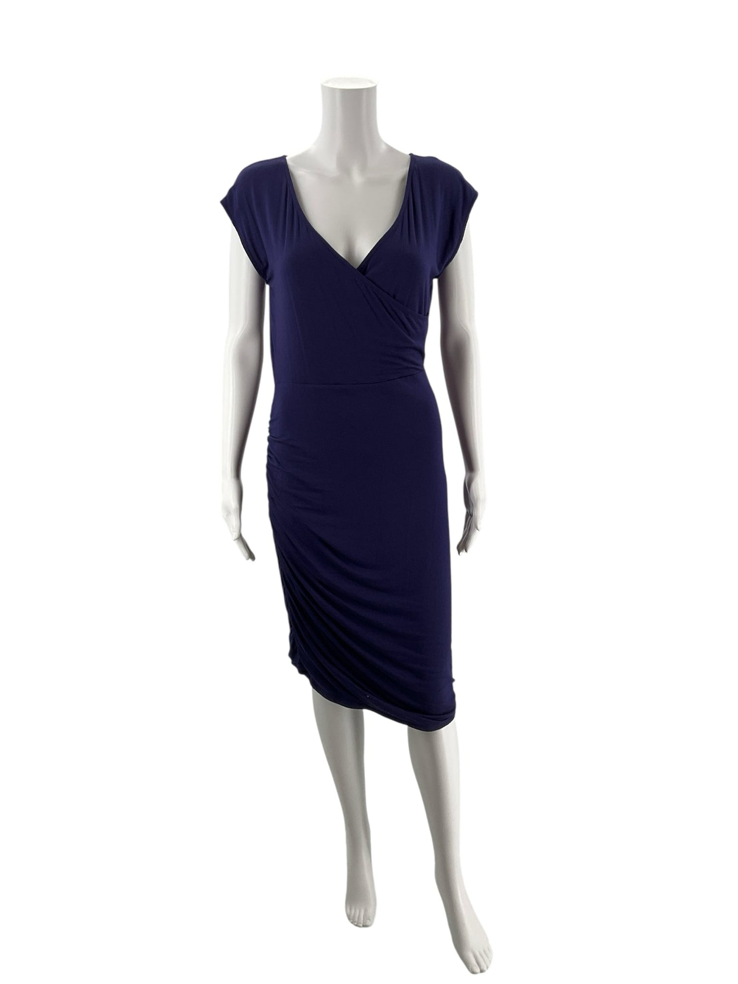 Prana Purple Solid Pre-Owned Ladies Dress - Size Medium - Margaret’s Fine Consignment