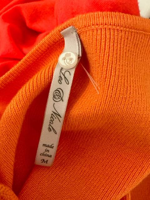 Leo & Nicole Orange Top Size Medium - Margaret’s Fine Consignment