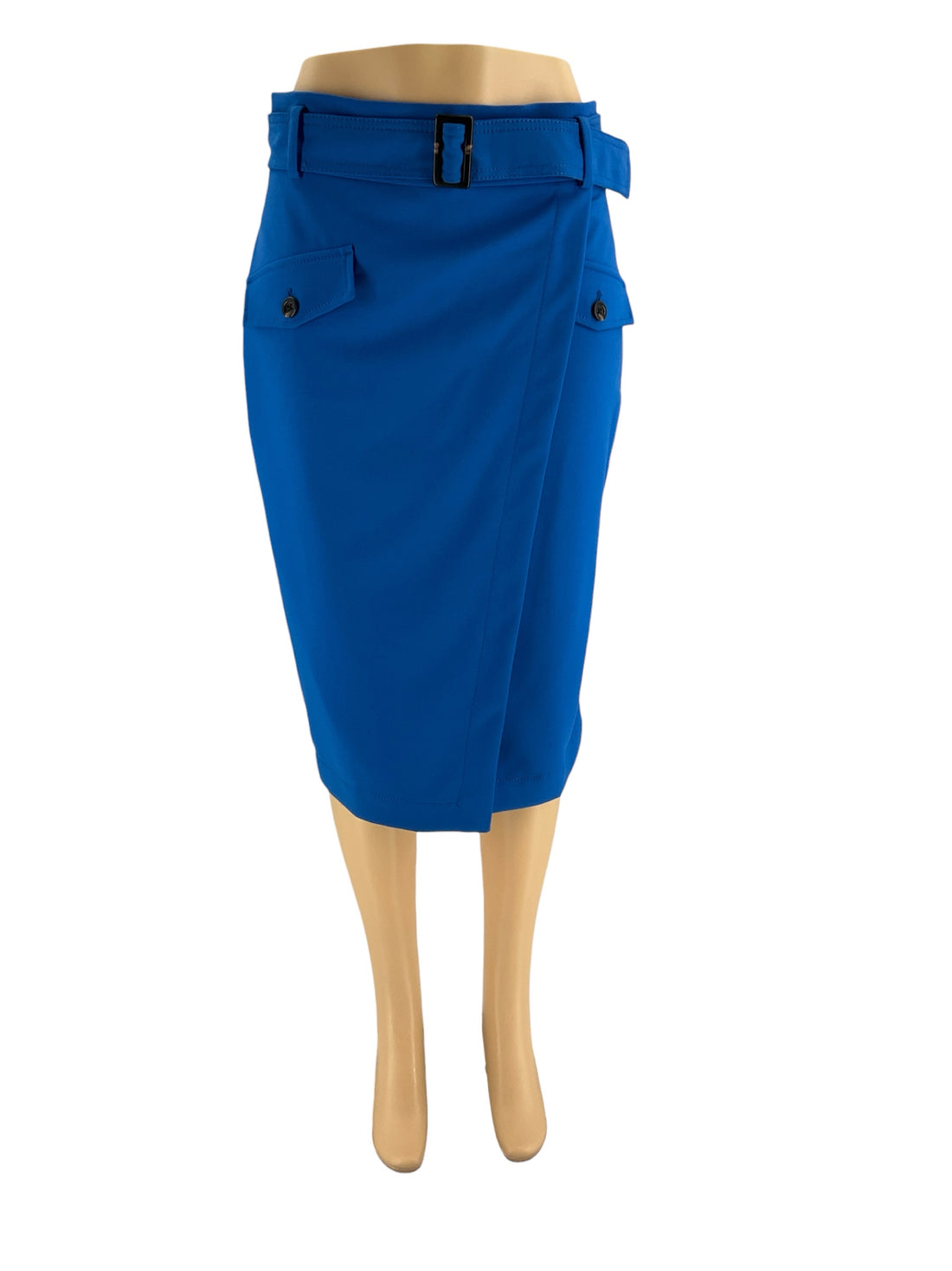 Ann Taylor Blue Skirt Blue Pre-Owned Ladies New With Tags Skirt - Size 8 - Size 8