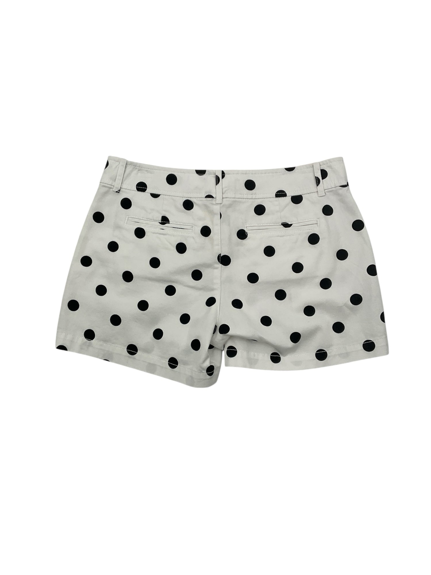 New York &amp; Co white/black Shorts Size 2 white/black Polka Dot Shorts - Size 2