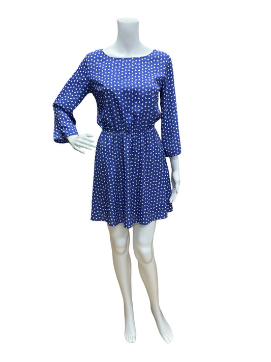 maison jules Size XS blue/white Print Dress