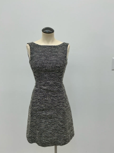 The Limited Black &amp; White Tweed Sleeveless A-Line Dress | Size 0 - ONLINE ONLY