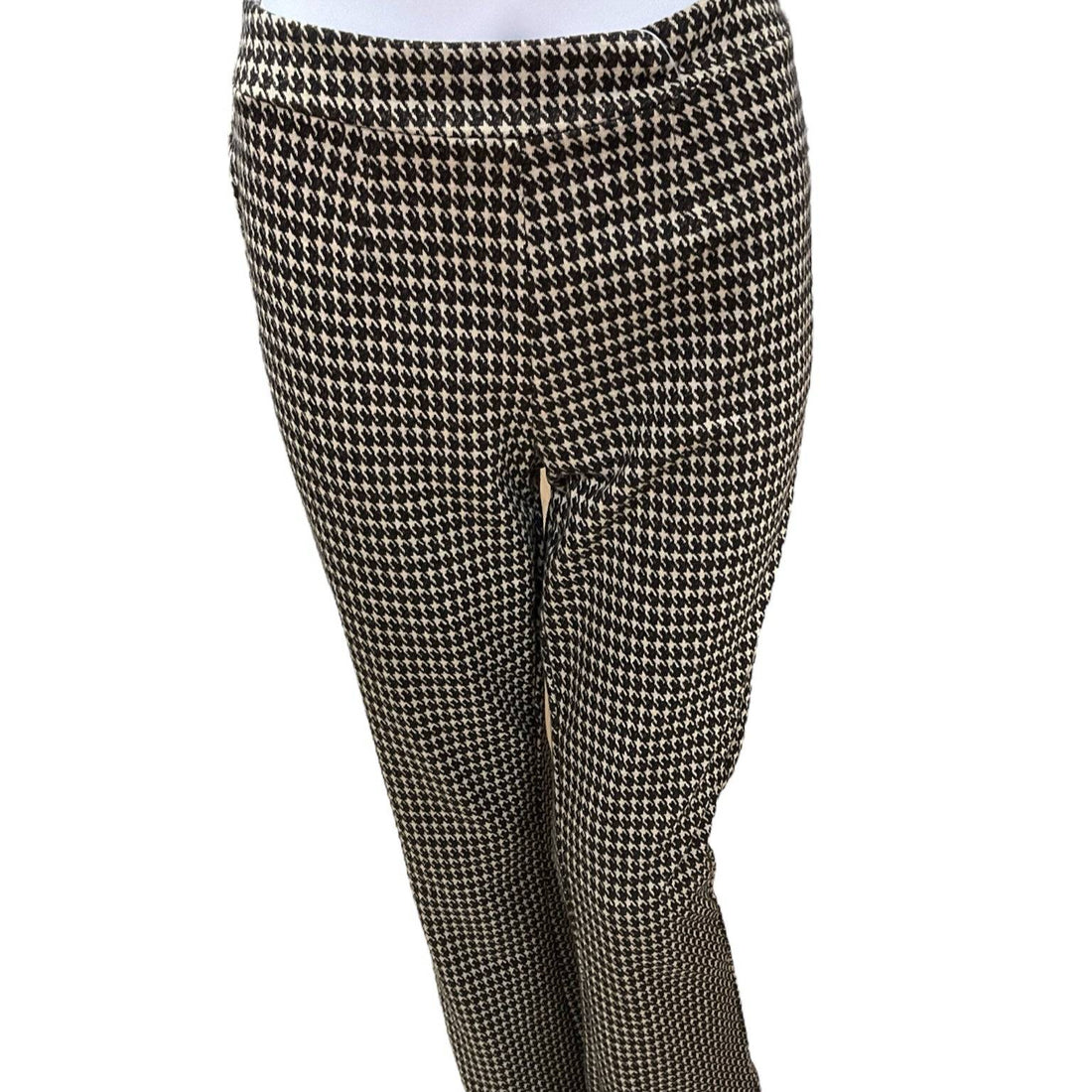 Sanctuary Brown Houndstooth Pre-Owned Ladies Pants - Size XS - Margaret’s Fine Consignment