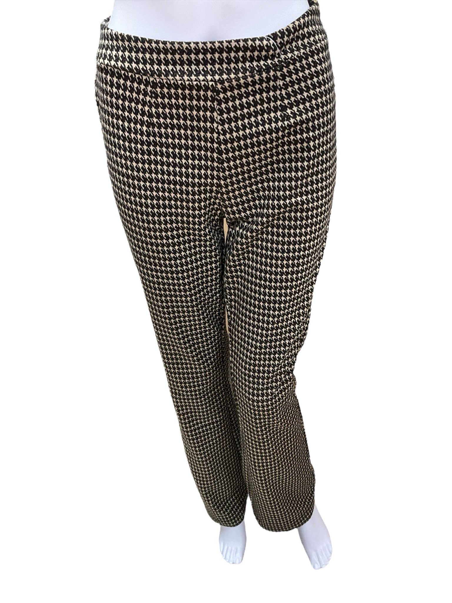 Sanctuary Size XS Brown Houndstooth Pre-Owned Pants, consignment