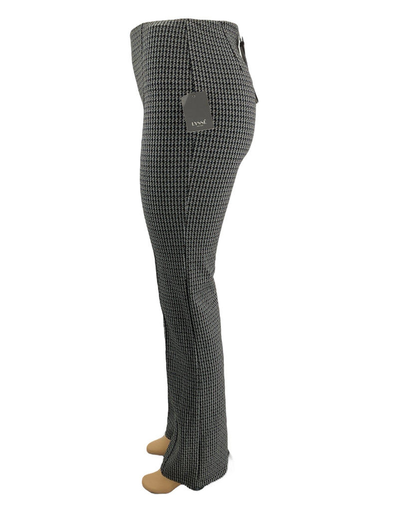 Lyssé Black & White Houndstooth Pull-On Pants – Size Small, New With Tags - Margaret’s Fine Consignment