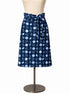 Ann Taylor navy/white Skirt Size 10 navy/white seashells Pre-Owned Ladies Skirt - Size 10