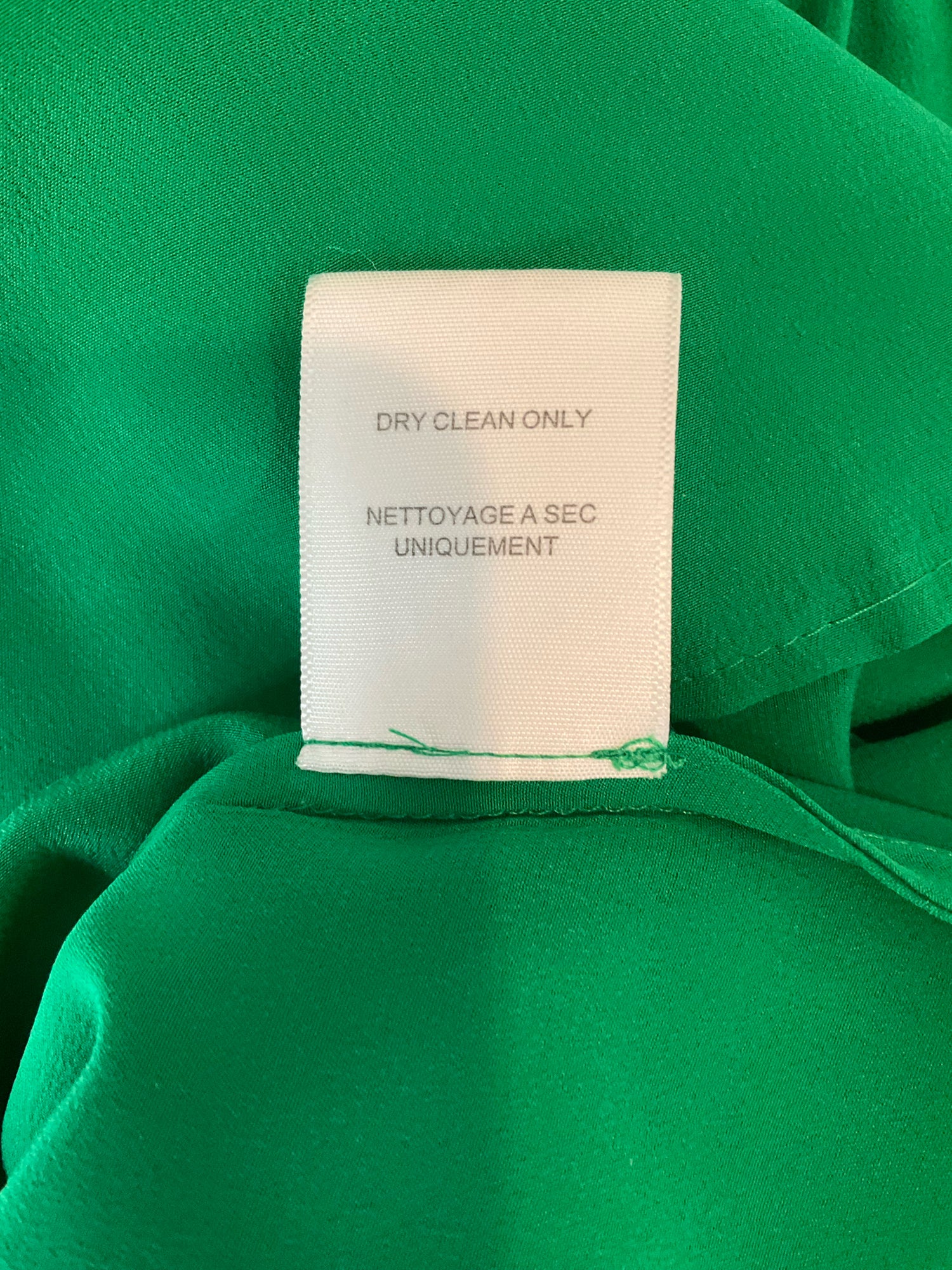Joie Green Long Sleeve Green Solid Pre-Owned Ladies Casual Top - Size Large - Size L