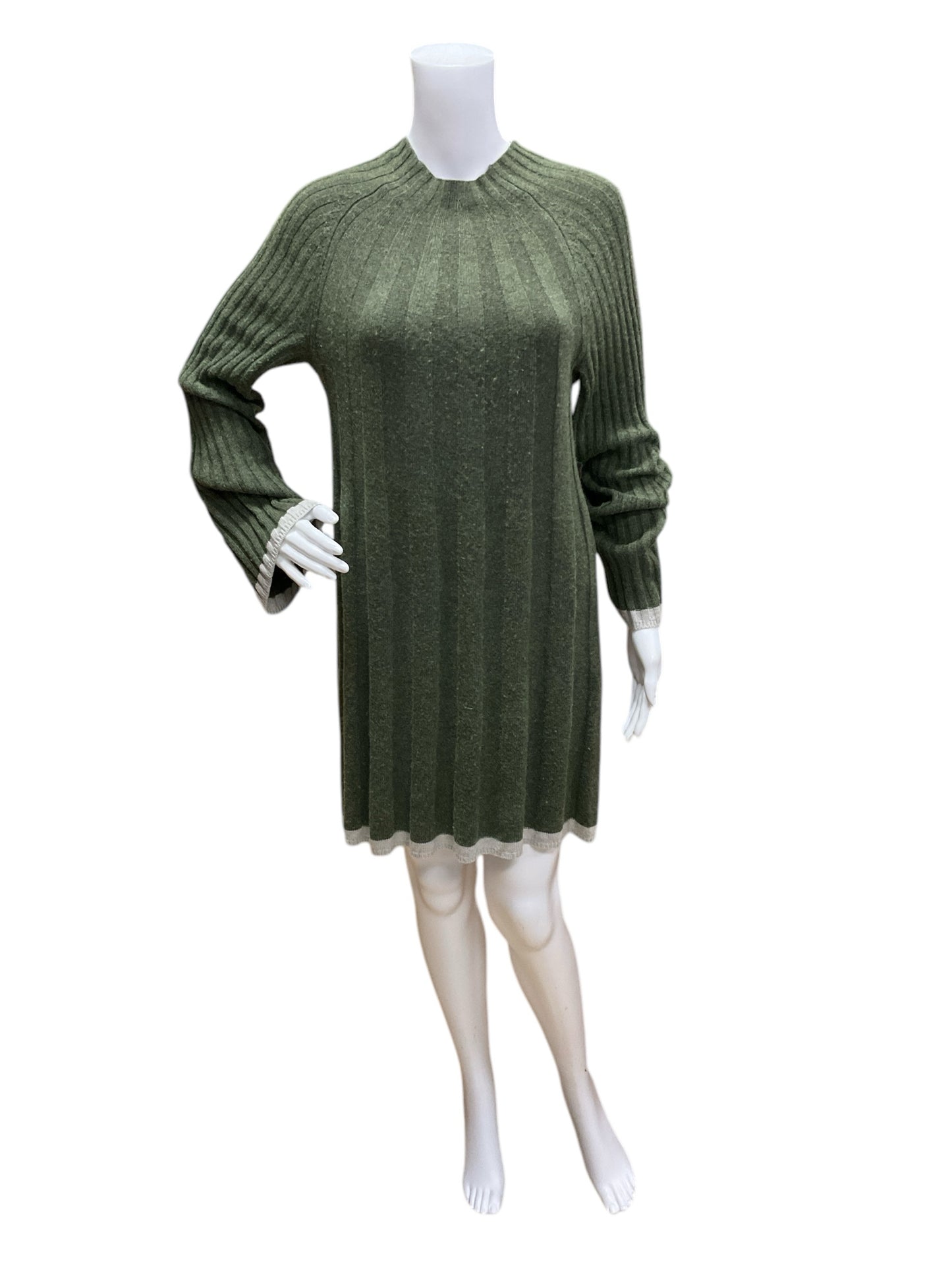 Anthropologie Size Small Green Sweater Consignment Ladies Dress