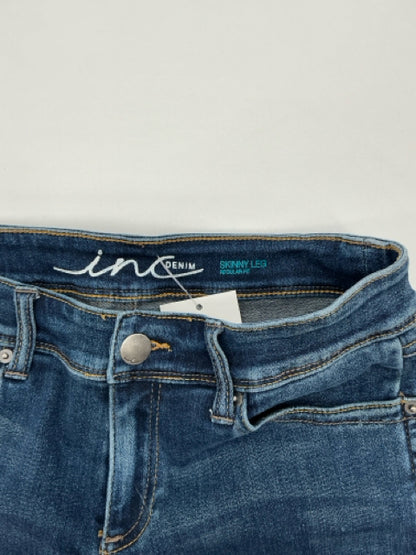 INC International Concepts Modular Rise Skinny Jeans Womens Size 6 Blue Denim - ONLINE ONLY