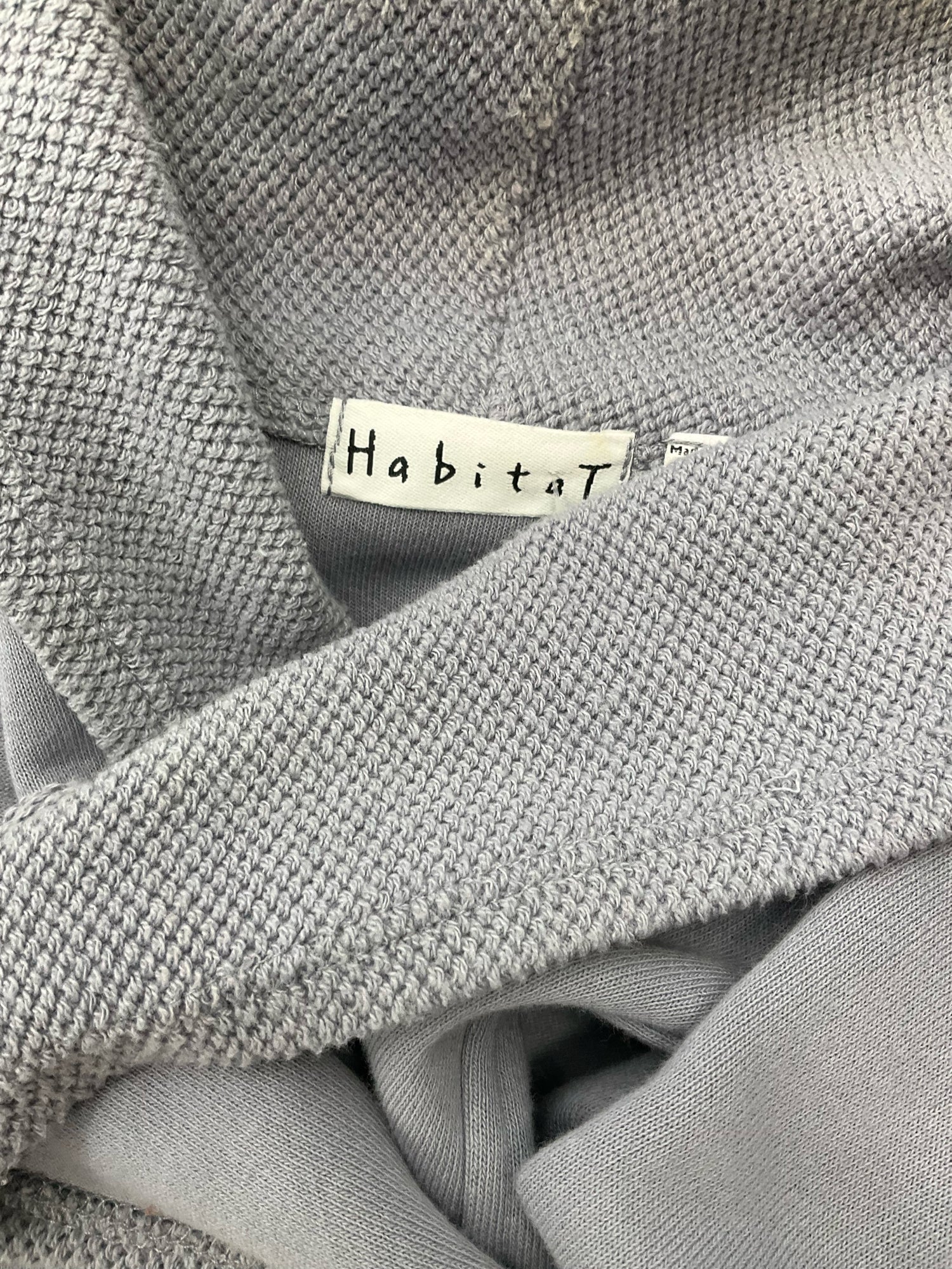 Habitat Blue Solid Pre-Owned Ladies Shrug - Size XL