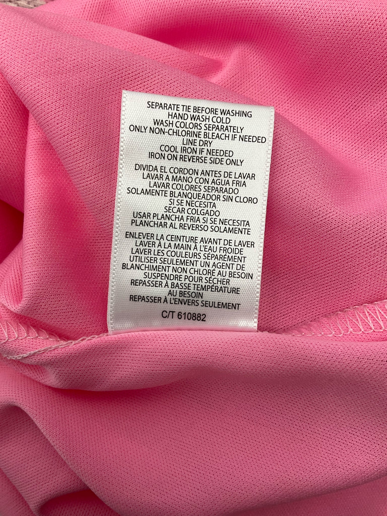 Taylor Pink Floral Pre-Owned Ladies Dress - Size 6