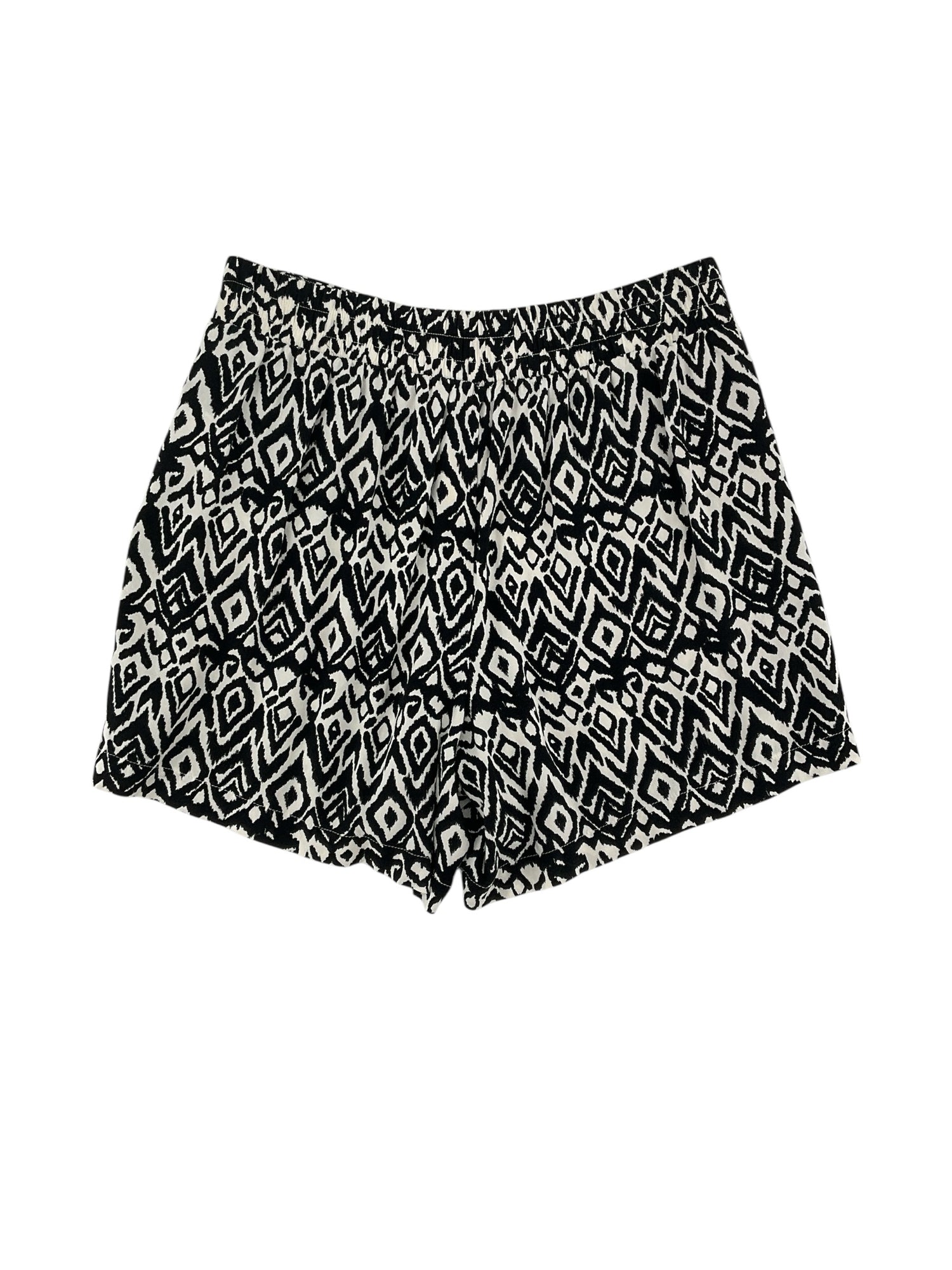 Wildfox Sasha Tribal Ikat Print High Waisted Rayon Shorts Size Small