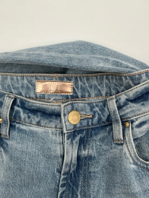 KUT from the Kloth Distressed Wide Leg Jeans Size 10 - ONLINE ONLY